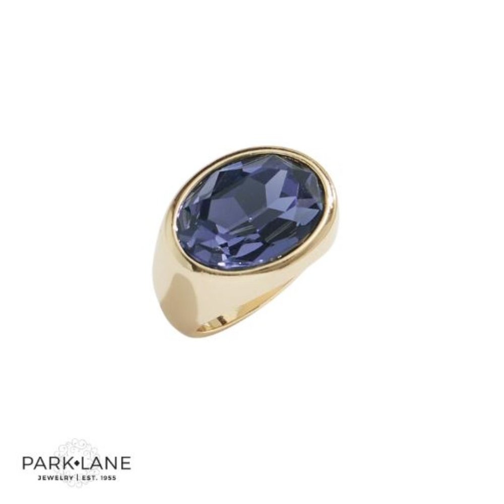 Park Lane Jewelry Statement Bluebell Ring - NEW - Size 6